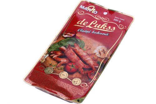 De Lukss сосиски в беконе