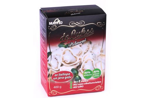 De Lukss пельмени с говядина и бараниной