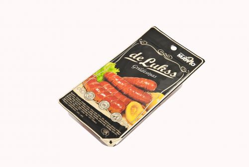 De Lukss grilled wieners