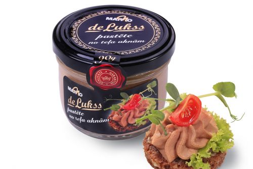 De Lukss паштет из телячьей печени